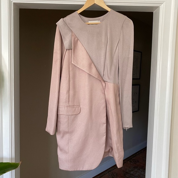 Teatum Jones Blush Blazer Dress sz S - Picture 1 of 11